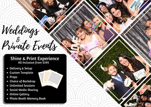 Photo Booth Brochure Template - A4