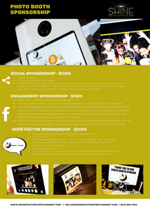 Charity Sponsorship Packet Template